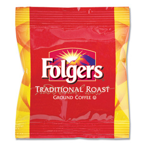 Folgers Ground Coffee Fraction Packs, Traditional Roast, 2oz, 42/Carton (FOL63006) View Product Image