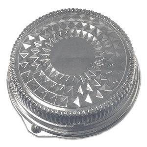 Durable Packaging Dome Lids for 16" Cater Trays, 16" Diameter x 2.5"h, Clear, Plastic, 50/Carton (DPK16DL) View Product Image