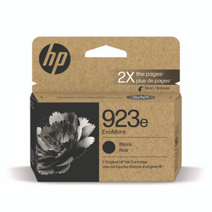 HP EvoMore 923e Original High Yield Inkjet Ink Cartridge - Black - 1 Each Product Image 