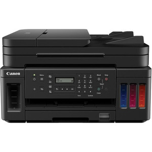 Canon PIXMA G7020 Wireless Inkjet Multifunction Printer - Color - Copier/Fax/Printer/Scanner - 4800 x 1200 dpi Print - Automatic Duplex Print - Up to 5000 Pages Monthly Product Image 