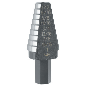 IRWIN UNIBIT 4 3/16" TO 7/8" WITH 1/16" STEPS Product Image 