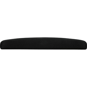 Allsop Memory Foam Wrist Rest - Black - (30205) - 1" Height x 18" Width x 2.80" Depth - Black - Memory Foam, Rubber Product Image 