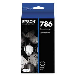 Epson T786120-S (786) DURABrite Ultra Ink, Black View Product Image