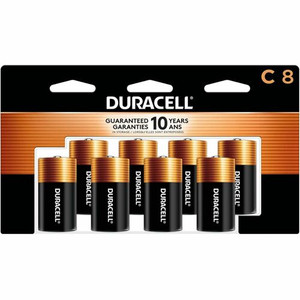 Duracell Coppertop Alkaline C Battery 8-Packs - For Multipurpose - C - 1.5 V DC - 8/Pack Product Image 