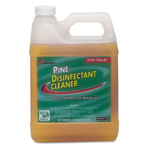 AbilityOne - Disinfectant, Detergent, General Use, BioBased, Concentrate, 19.9% Pine Oil, Liter Bottles - (6840-01-342-4143) (6840013424143) Product Image 
