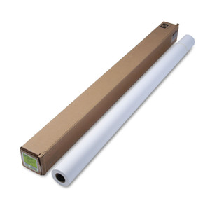 HP DesignJet Large Format Paper for Inkjet Prints, 60" x 100 ft, Coated White (HEWC6977C) View Product Image