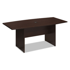 Bush Business Furniture Conference Tables, Boat, 35.98w x 71.53d x 28.7h, Mocha Cherry Product Image 