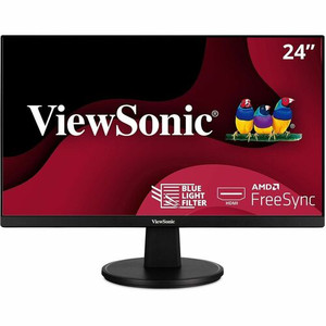 ViewSonic Value VA2447-MH 24" Class Full HD LED Monitor - 16:9 - Black - 23.8" Viewable - Multi-domain Vertical Alignment (MVA) - LED Backlight Product Image 