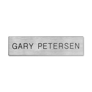 Xstamper Xecutives Name Plates - 8" Width x 2" Height - (XSTK01) Product Image 