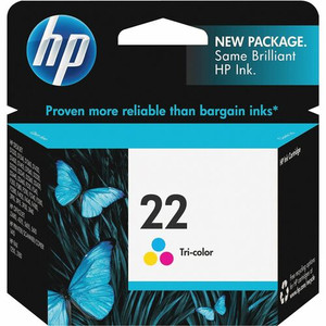 HP 22 (C9352AN) Original Standard Yield Inkjet Ink Cartridge - Cyan, Magenta, Yellow - 1 Each Product Image 