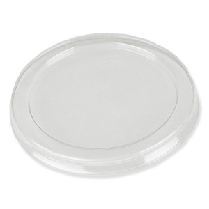 Durable Packaging Dome Lids for 3.25" Round Containers, 3.25" Diameter, Clear, Plastic, 1,000/Carton View Product Image