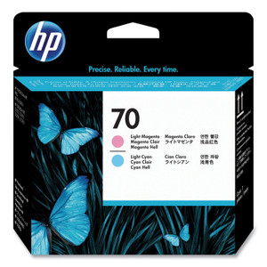 HP 70, (C9405A) Light Cyan/Light Magenta Printhead View Product Image