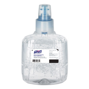 PURELL Advanced Hand Sanitizer Green Certified Gel Refill, For LTX-12 Dispensers, 1,200 mL, Fragrance-Free, 2/Carton View Product Image