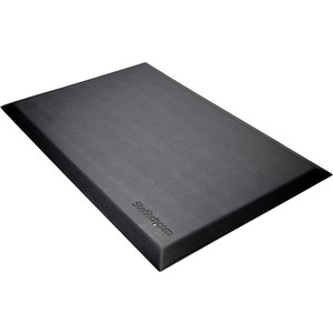 StarTech.com Anti-Fatigue Mat for Standing Desks - Large - Stand-up Desk, Table, Counter, Office, Home, Workstation - 36" Length x 24" Width x 0.750" Thickness - Rectangular - Polyurethane Product Image 