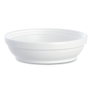 Dart Insulated Foam Bowls, 5 oz, White, 50/Pack, 20 Packs/Carton (DCC5B20) View Product Image