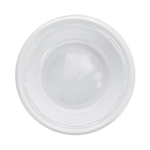 Dart Famous Service Impact Plastic Dinnerware, Bowl, 5 to 6 oz, White, 125/Pack (DCC5BWWFPK) View Product Image