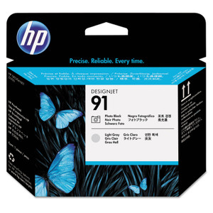 HP 91, (C9463A) Light Gray/Photo Black Printhead View Product Image