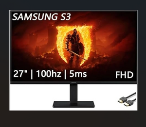 Samsung 27in Monitor w/HDMI Cable Product Image 