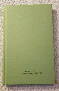 Green Journal Log Book 8 x 10.5 (7530002223525) Product Image 