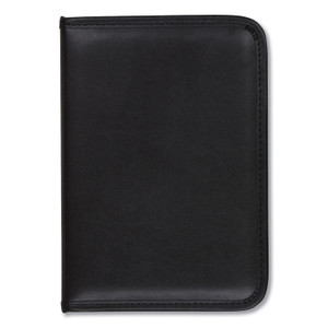 Samsill Professional Padfolio, 3/4w x 9 1/4h, Open Style, Black Product Image 
