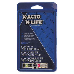X-ACTO No. 11 Bulk Pack Blades for X-Acto Knives, 500/Box Product Image 