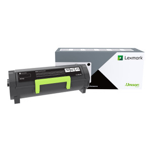 Lexmark 56F0H0G High-Yield Toner, 15,000 Page-Yield, Black Product Image 
