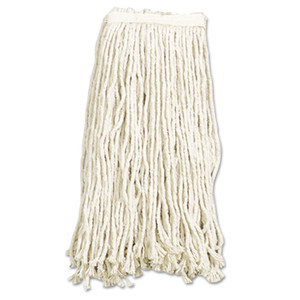 AbilityOne 7920001711148, SKILCRAFT, Cut-End Wet Mop Head, 31", Cotton/Synthetic, Natural Product Image 