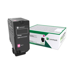 Lexmark 74C00MG Return Program Toner, 3,000 Page-Yield, Magenta Product Image 