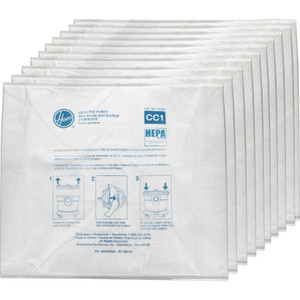 Hoover Vacuum Filter Bags, f/HushTone, HEPA, 10/PK, 4PK/CT, WE (HVRAH10363CT) Product Image 