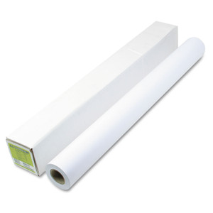 HP DesignJet Large Format Paper for Inkjet Prints, 4.2 mil, 36" x 150 ft, White (HEWQ1397A) View Product Image