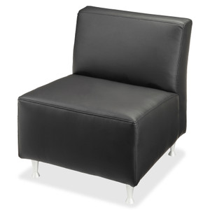 Lorell Fuze Modular Series Armless Lounge Chair (LLR86917) Product Image 