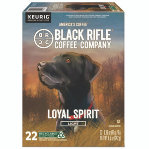 Black Rifle Coffee Company Loyal Spirit Coffee K-Cups, 22/Box Product Image 