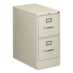 HON 510 Series Vertical File, 2 Letter-Size File Drawers, Light Gray, 15" x 25" x 29" (HON512PQ) View Product Image
