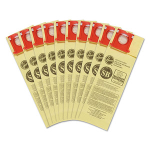 Hoover Commercial Disposable Vacuum Bags, Allergen SB, 10/Pack View Product Image