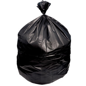 Heritage Bag Linear Low Density Can Liners - 16 gal Capacity - 32" Length x 24" Width x 0.90 mil (23 Micron) Thickness - Low Density - Black - Linear Low-Density Polyethylene (LLDPE) Product Image 