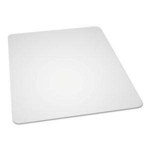 AbilityOne 7220016568322, SKILCRAFT Biobased Chair Mat for Hard Floors, 46 x 60, No Lip, Clear Product Image 