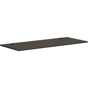 HON Mod HLPLRW7230 Work Surface - x 72" Width x 30" Depth - Finish: Slate Teak Product Image 