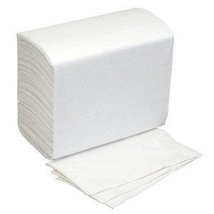 AbilityOne 8540002797777, SKILCRAFT Table Napkin, Dinner, 2-Ply, White, 3,000/Box Product Image 
