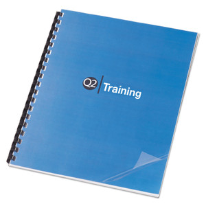 GBC Clear View Presentation Covers for Binding Systems, 6 mil, Clear, 11 x 8.5, Unpunched, 100/Box View Product Image