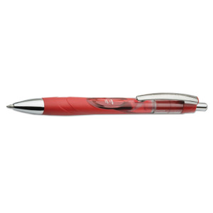 AbilityOne - Pen, Gel, Retractable, Refillable, Tinted Barrel, VISTA, Red, Medium Point - (7520-01-564-6054) (7520015646054) Product Image 