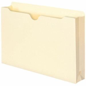 Smead Legal Recycled File Jacket - 8 1/2" x 14" - 2" Expansion - 11 pt. - 1 Plys - Manila Product Image 