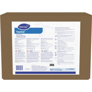 Diversey Vectra Floor Finish - Ready-To-Use - 640 fl oz (20 quart) - Ammonia Scent - Fast Acting, Durable, Scuff Resistant, Scratch Resistant, Slip Resistant - Off White Product Image 