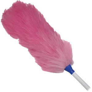 Impact Lambswool Duster - 28" Overall Length - White Handle - White, Multi Product Image 