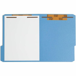 Smead Self-Adhesive Fasteners - 2" Size Capacity - for Folder - Reinforced, Self-adhesive, Durable - Brown - Steel Product Image 
