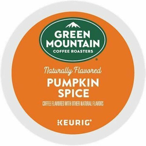 Green Mountain Coffee Roasters K-Cup Pumpkin Spice Coffee - Compatible with Keurig K-Cup Brewer - Light - 24 K-Cup - K-Cup - Pumpkin Spice, Creamy Product Image 