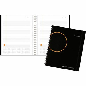 At-A-Glance Plan. Write. Remember. Undated Planning Notebook with Reference Calendars - Large - Julian Dates - Daily - 1 Year - January 2026 to December 2026 Product Image 