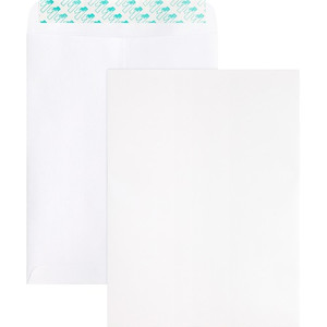 Business Source Self Sealing Catalog Envelope - Catalog - 9" Width x 12" Length - 28 lb - Peel & Seal - White Product Image 