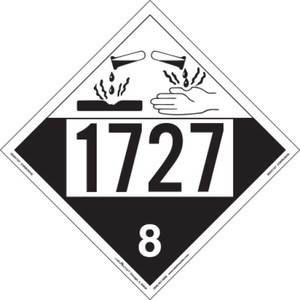 CORROSIVE PLACARD Product Image 