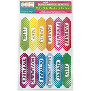 Ashley Magnetic Chalkboard Calendar Months - 12 - Write on/Wipe off - 1 Each - (ASH19024) Product Image 