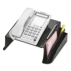 Officemate 2200 Series Telephone Stand, 12.25 x 10.5 x 5.25, Black Product Image 